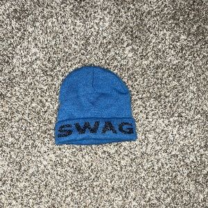 Blue “SWAG” Beenie